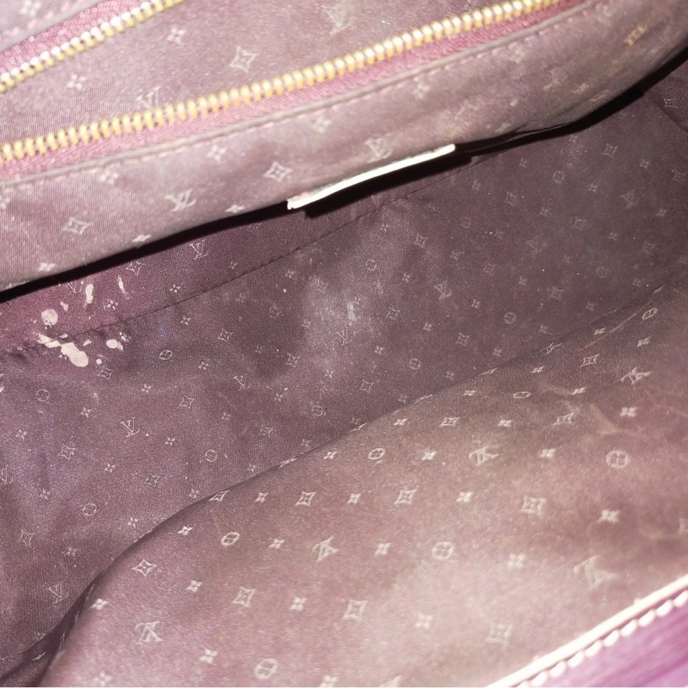Louis Vuitton Purple and Gold Tote with Structured Design - Picture 8 of 10